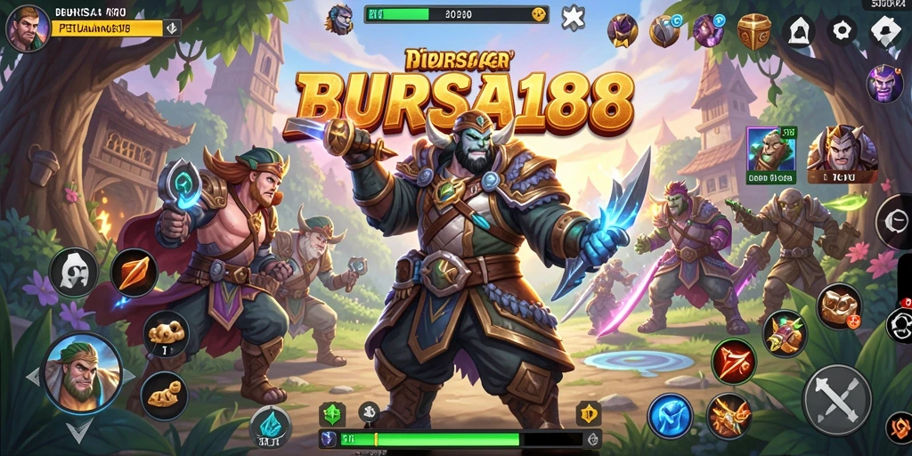 Gameplay seru BURSA188 dengan karakter unik dan dunia yang luas.