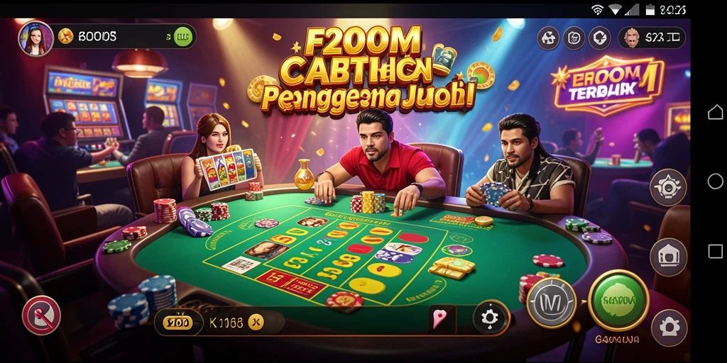 Screenshot utama F200M menampilkan gameplay yang mengasyikkan dan realistis.