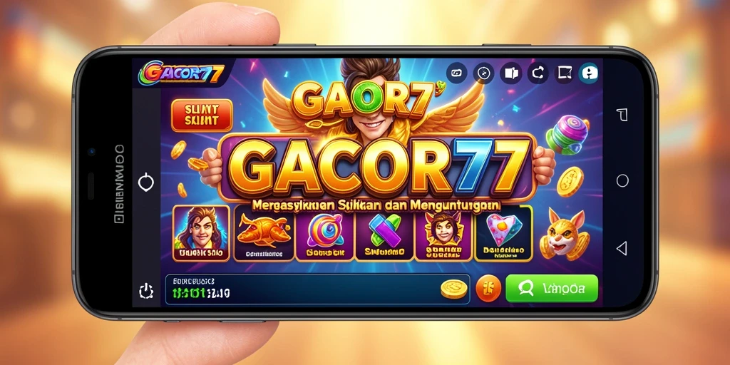 Tangkapan layar GACOR77 menampilkan gameplay Slot yang seru dan menarik.