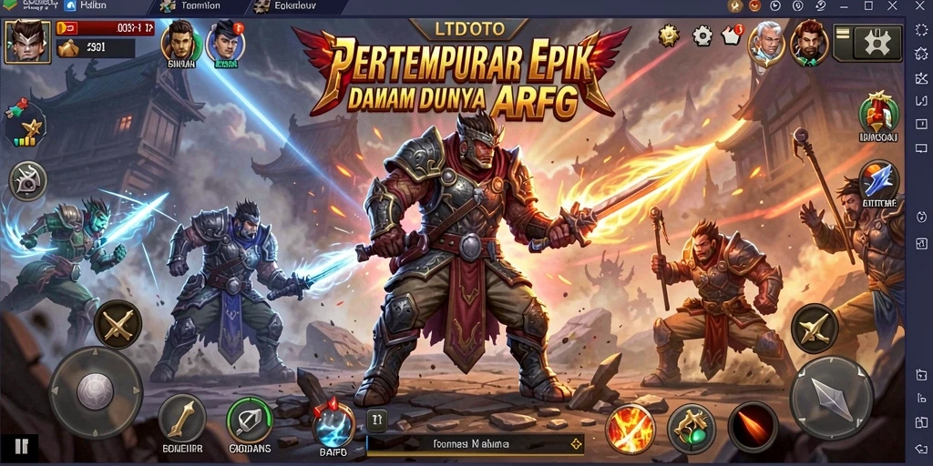 Gameplay epic dalam LTDTOTO yang mengasyikkan dan penuh tantangan.