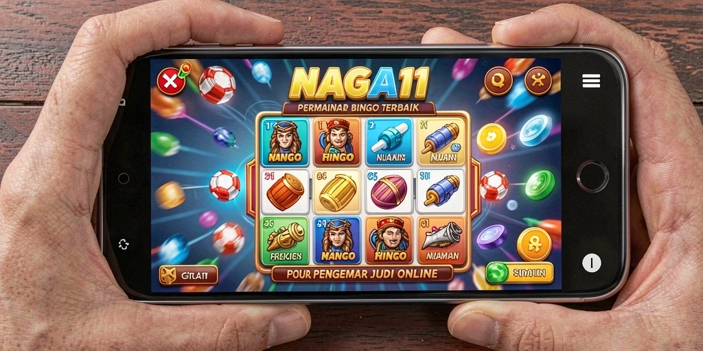 Screenshot gameplay NAGA11 menampilkan pengalaman seru bermain Bingo.