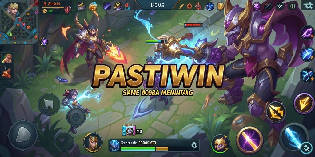 Tangkapan layar gameplay PASTIWIN yang menegangkan.