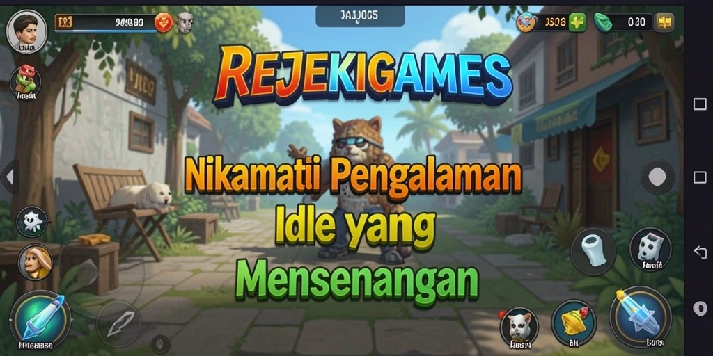 Tampilan gameplay REJEKIGAMES yang mengasyikkan dan interaktif.