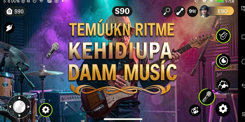 Tampilan gameplay S80 dengan interaksi musik yang menyenangkan.
