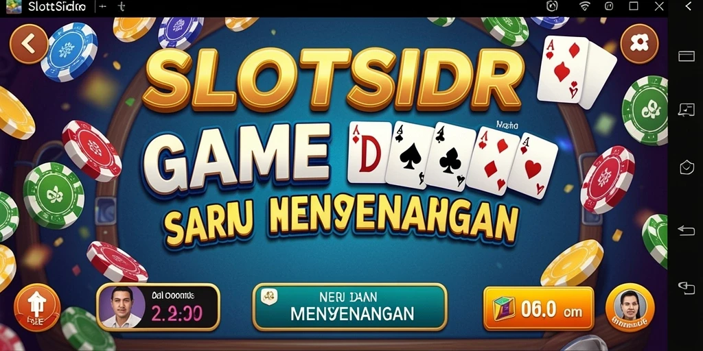 Tampilan gameplay SLOTSIDR dengan grafis menarik dan fitur interaktif.