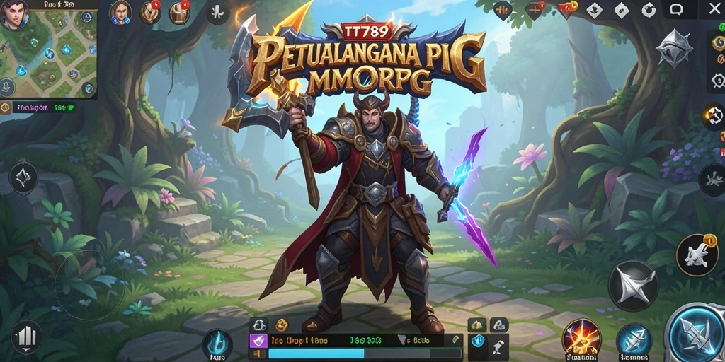 Gameplay seru TT789 dalam dunia MMORPG yang luas.