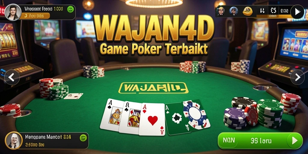 Tampilan gameplay seru dan menantang di WAJAN4D.