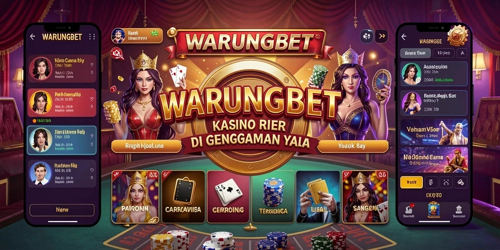 Tampilan menarik dalam gameplay Kasino WARUNGBET.